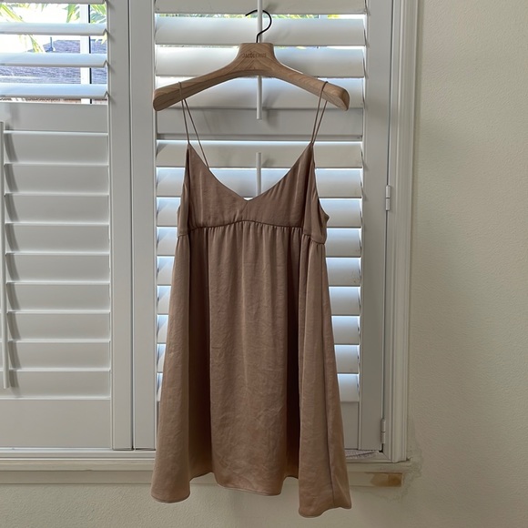 Aritzia Dresses Nwt Aritzia Lover Mini Dress Satin Babydoll